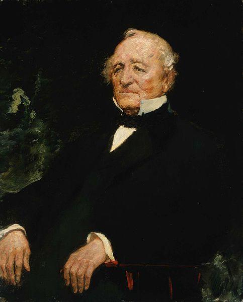 William Holman Hunt Charles Sumner portrait William Morris Hunt oil painting picture
